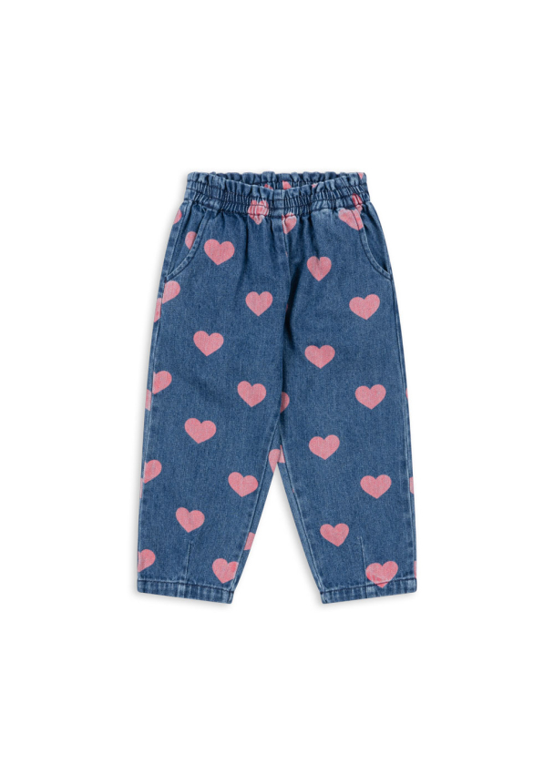 Konges Sløjd | Magot Frill Pants - Bon Coeur Pink - Image 1