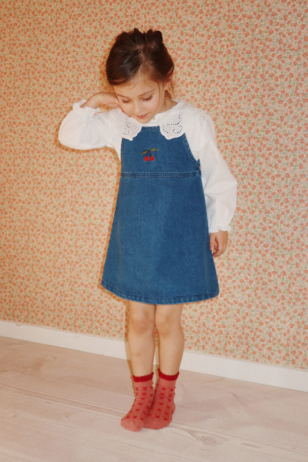 Magot Strap Dress - Denim Blue - Image 5