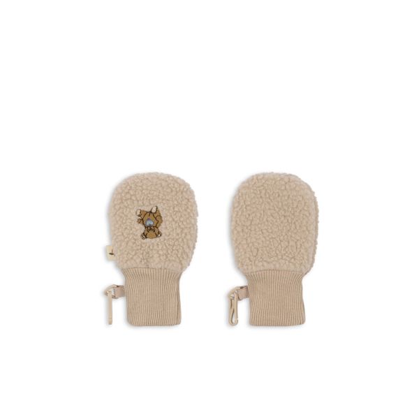 Konges Sløjd | Safa Baby Mittens - Oxford Tan