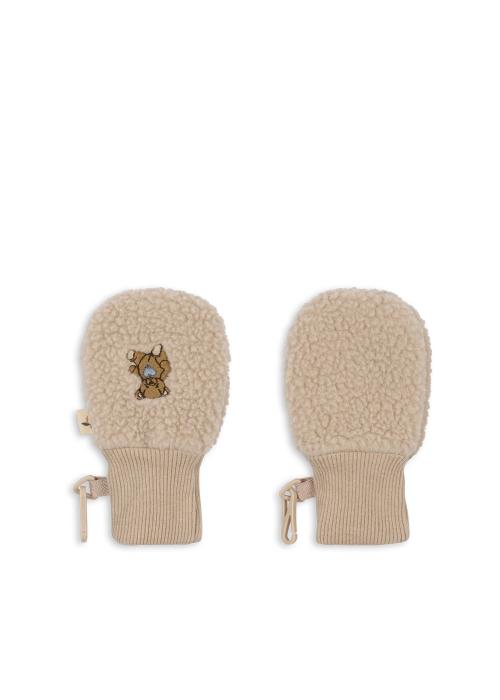 Konges Sløjd | Safa Baby Mittens - Oxford Tan