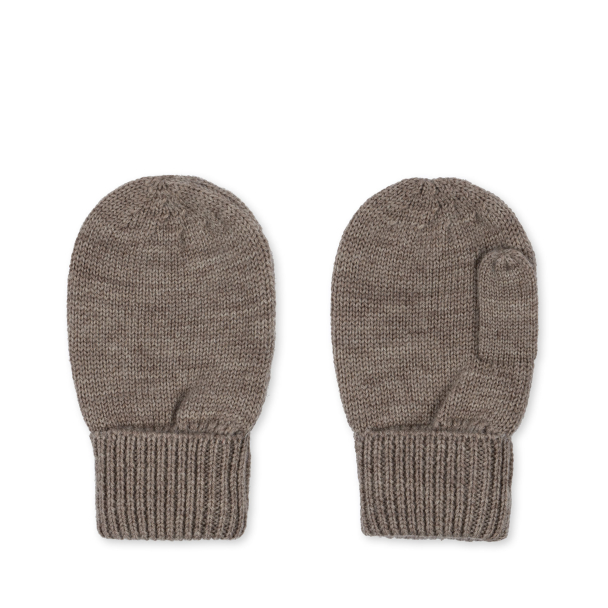 Louli Mittens - Soft Brown - Image 1