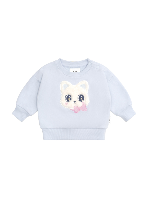 Furry Meow Sweatshirt - Fog - Image 1