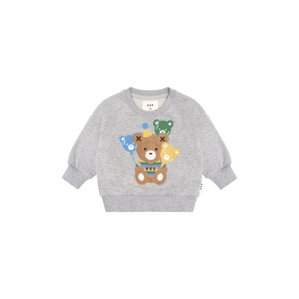 HUXBABY | Party Hux Sweatshirt - Grey Marle