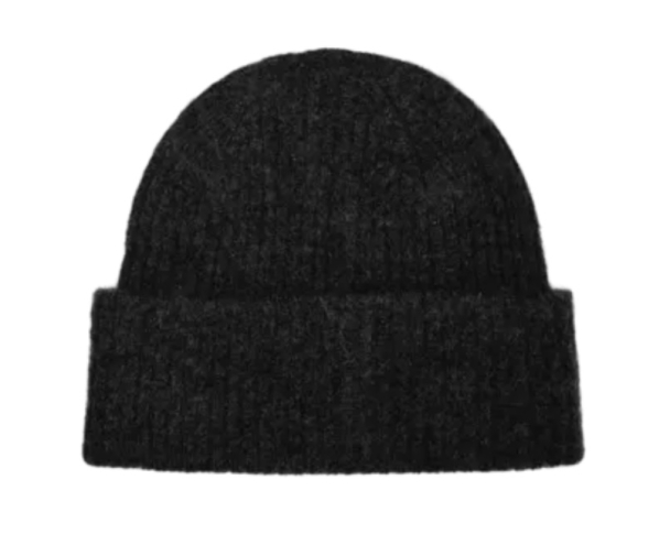 Maline Lano Knit Beanie - Black