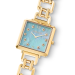 Gold Statement Watch Iconic Cube Ocean Vibes