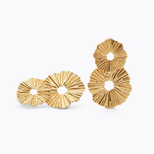 Vassia Earrings Gold - Gold