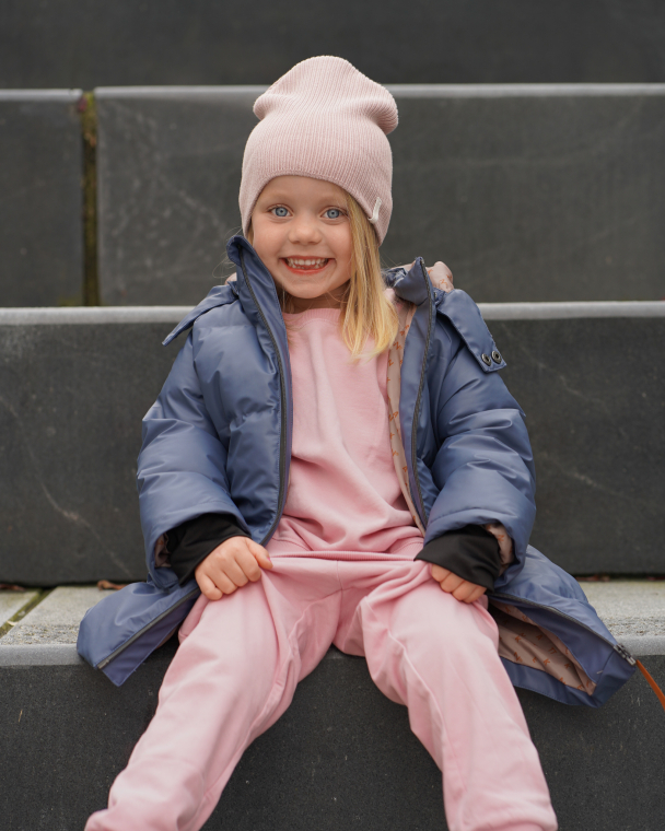 Bobleregnjakke Sludd Barn - Slåtterøy - Image 2