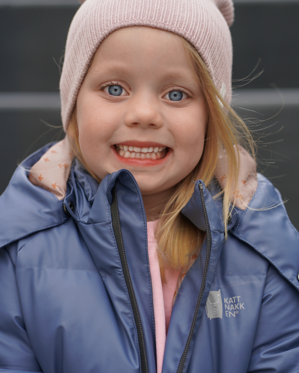 Bobleregnjakke Sludd Barn - Slåtterøy - Image 3