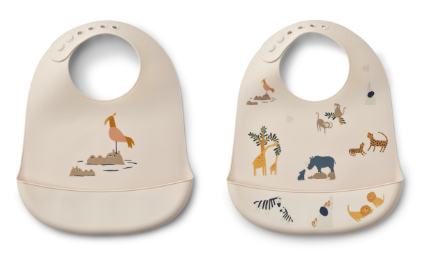 Tilda Smekke Silikon 2-pk - All Together/Sandy - Image 1