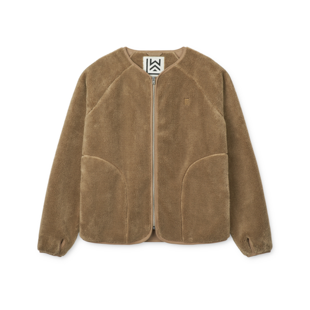 Calina Pile Adult Jacket - Oat - Image 1