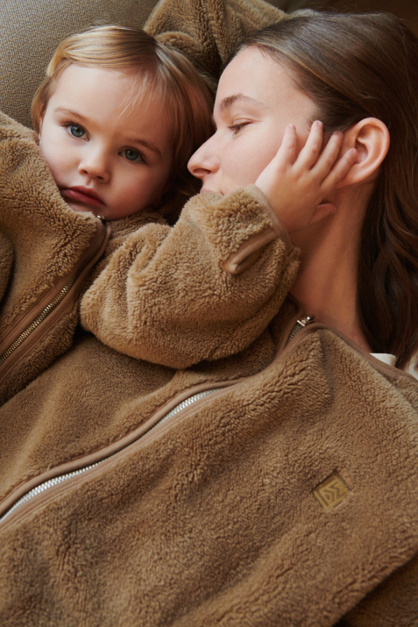 Calina Pile Adult Jacket - Oat - Image 4