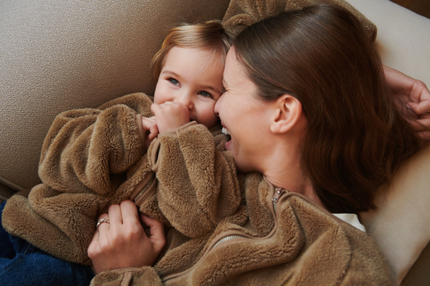 Calina Pile Jacket - Oat - Image 4