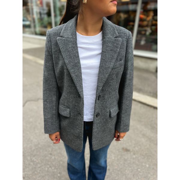 Betina Blazer - Gray Mélange 