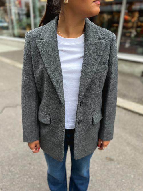 Betina Blazer - Gray Mélange 