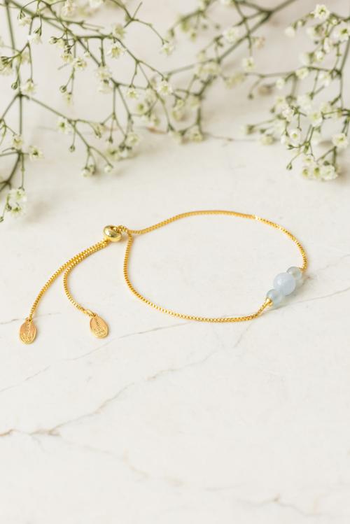 Serenity Bracelet - Aquamarine 