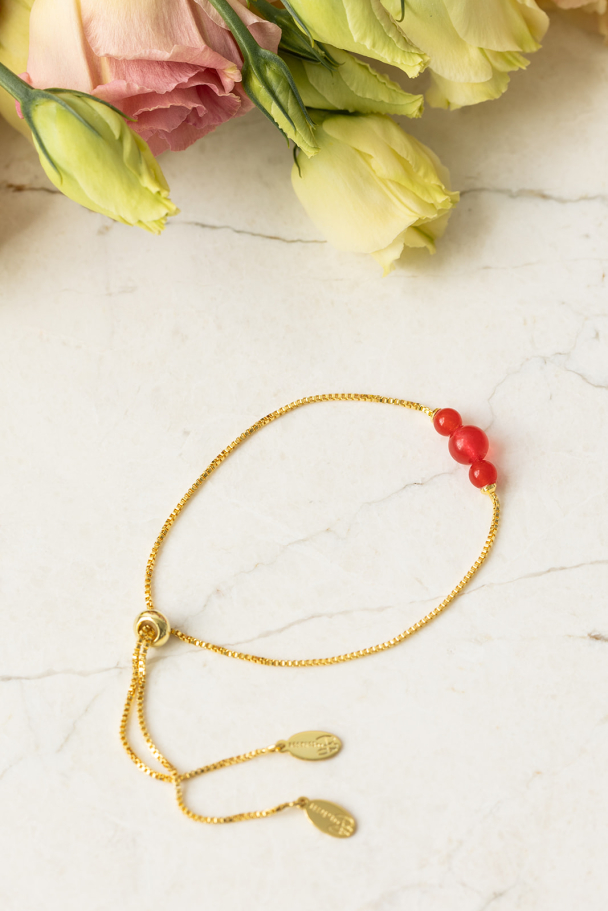 Serenity Bracelet - Ruby 