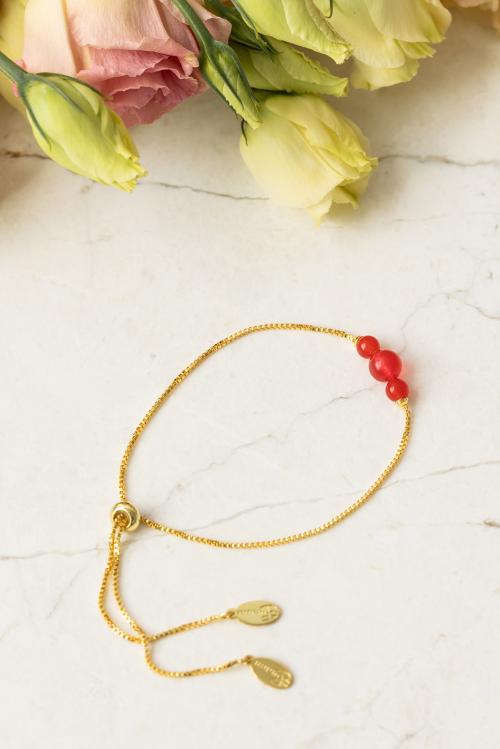 Serenity Bracelet - Ruby 