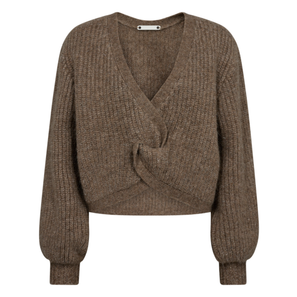 Cozy CC Lurex Twist Knit  |  Cozy CC Lurex Twist Knit fra Co´Couture