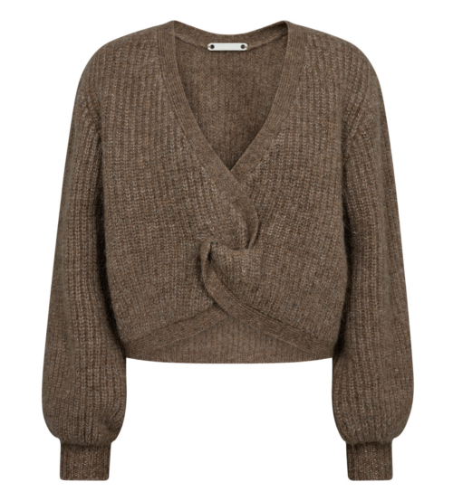 Cozy CC Lurex Twist Knit  |  Cozy CC Lurex Twist Knit fra Co´Couture