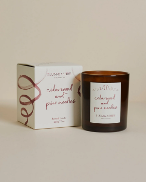 PLUM & ASHBY Christmas Candle