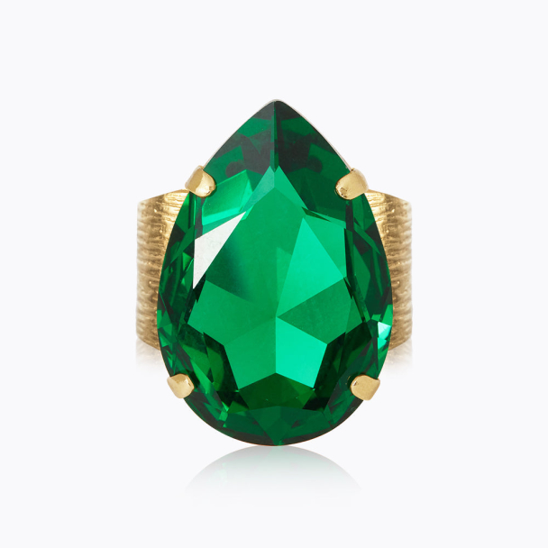 Perfect Drop Ring - Majestic Green