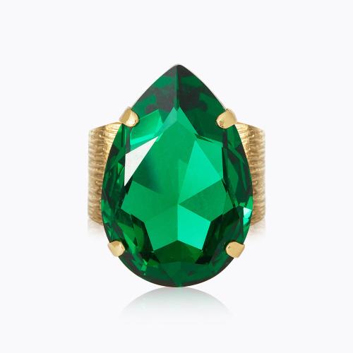Perfect Drop Ring - Majestic Green