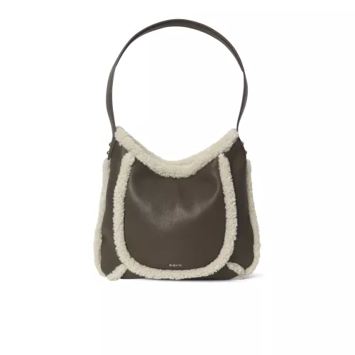 Day Faux Shearling Shoulder