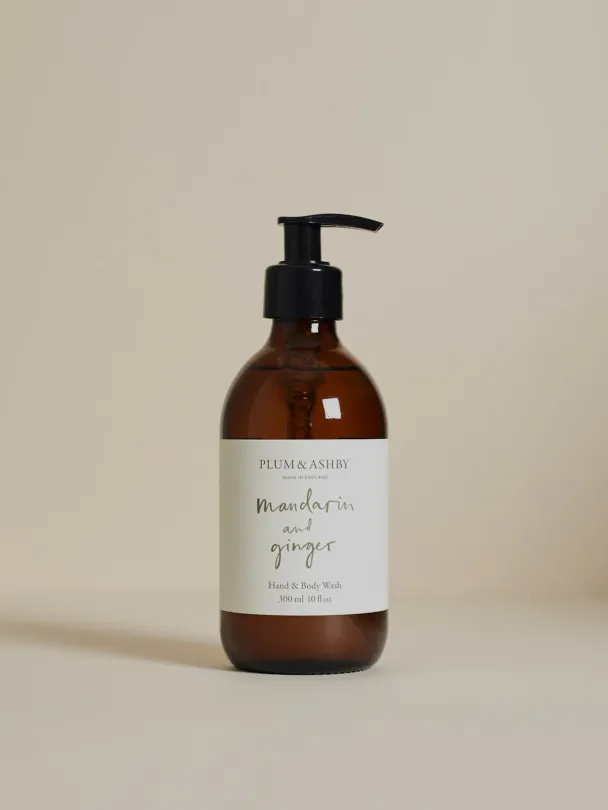 Hand and Body Wash, Mandarin & Ginger