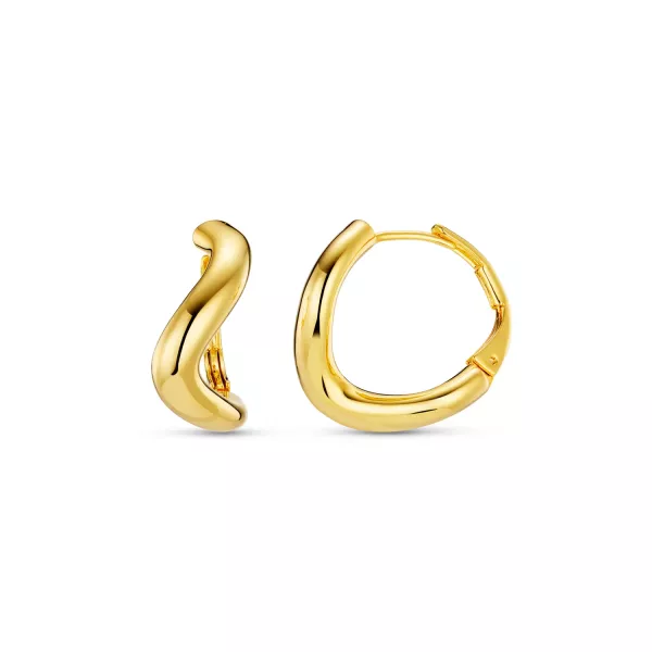 ORELIA Wave Earring