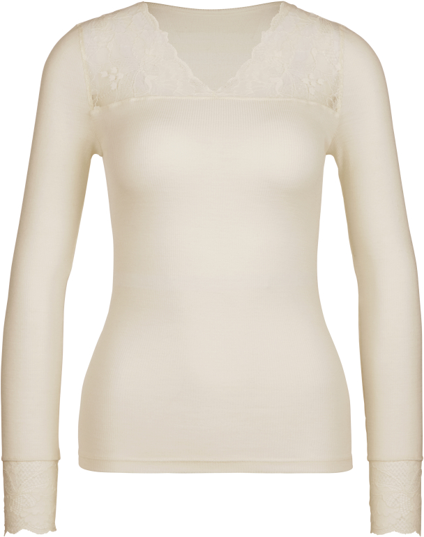 Silky wool Glam, charm creme - Image 4