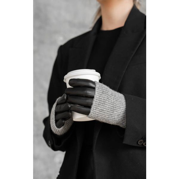 Helly Glove Black w/Grey