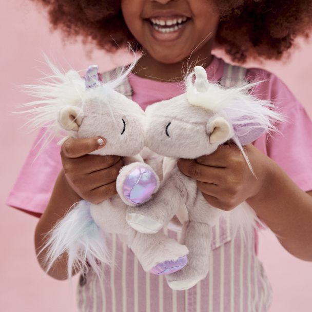 Olli Ella | Binky Unicorn Baby - Sparkle Pink - Image 9