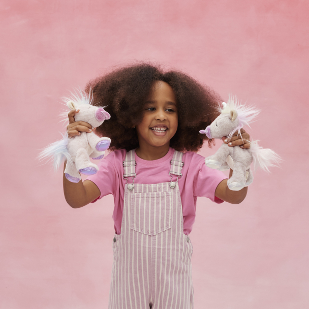 Olli Ella | Binky Unicorn Baby - Glitter Lilac - Image 6