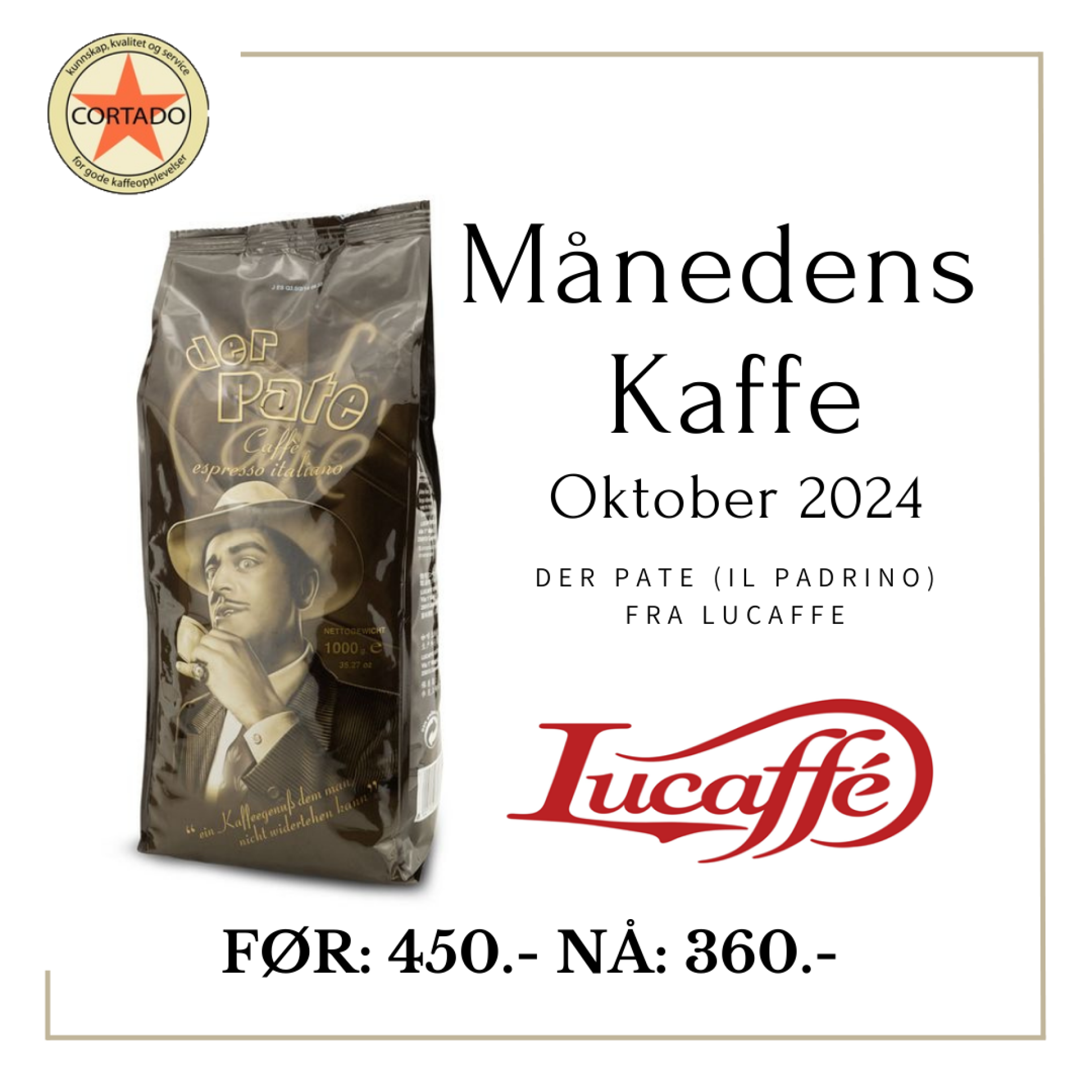 Månedens Kaffe Oktober 2024