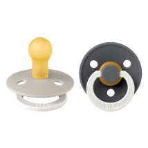 BIBS | Colour 2-pk Glow - Sand/Iron