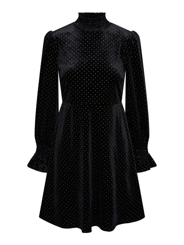 Y.A.S Riva Velvet Dress - Image 1