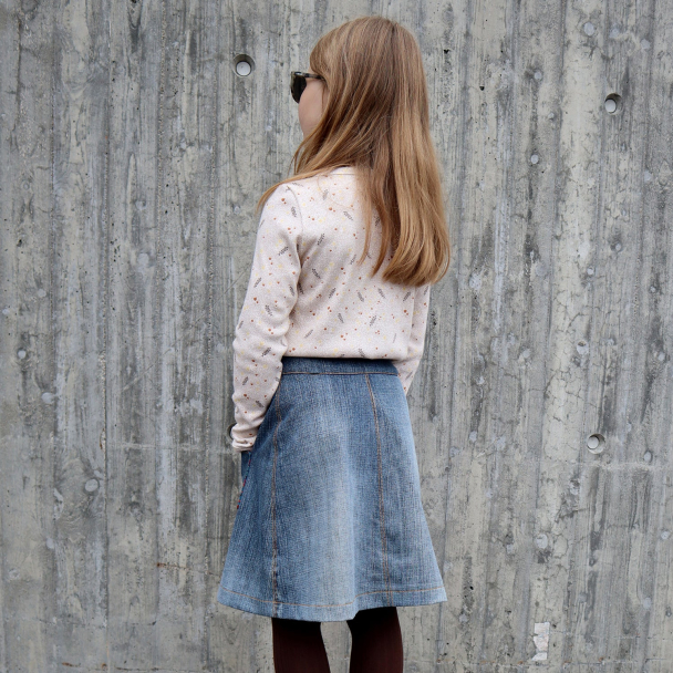 Augusta Zip Høstskjørt, barn - Image 4