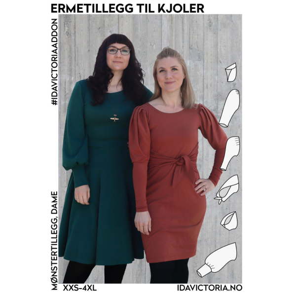 Ermetillegg til kjole