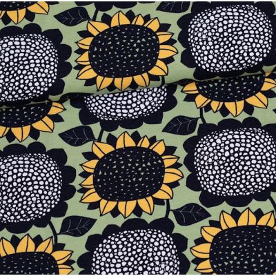 Jersey solsikke fen- black