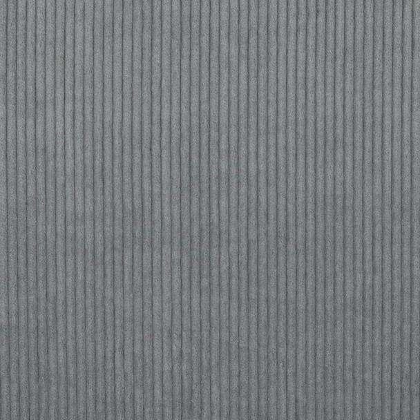 Kordfløyel bredstripet grå