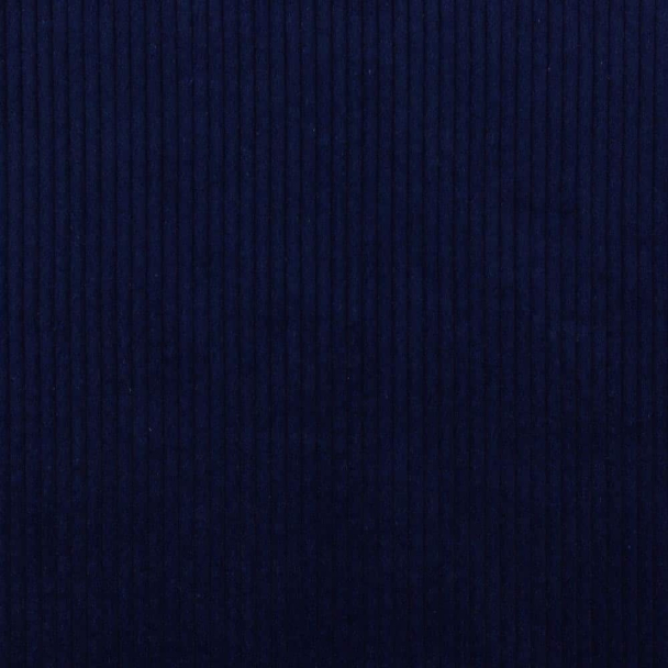 Kordfløyel bredstripet Marine