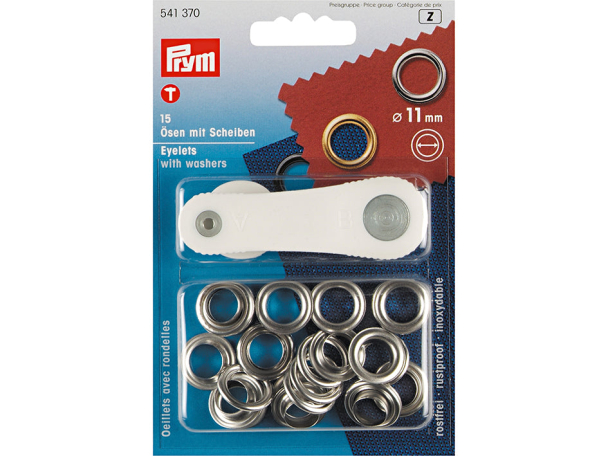 Prym Maljer m/skiver  – Sølv - Image 1