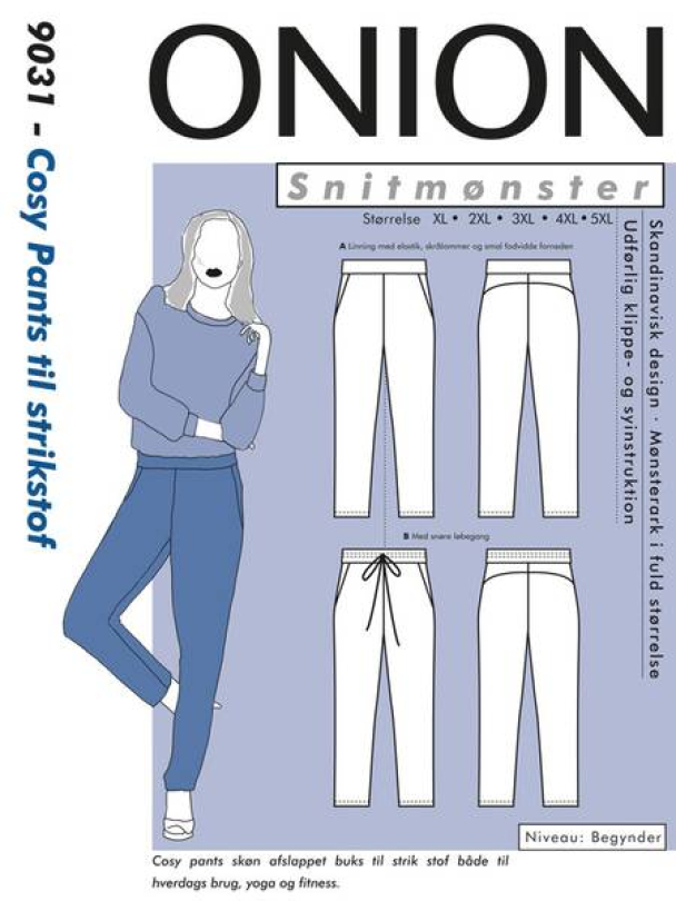 Onion 9031 Cosy Pants str xl- 5xl - Image 1