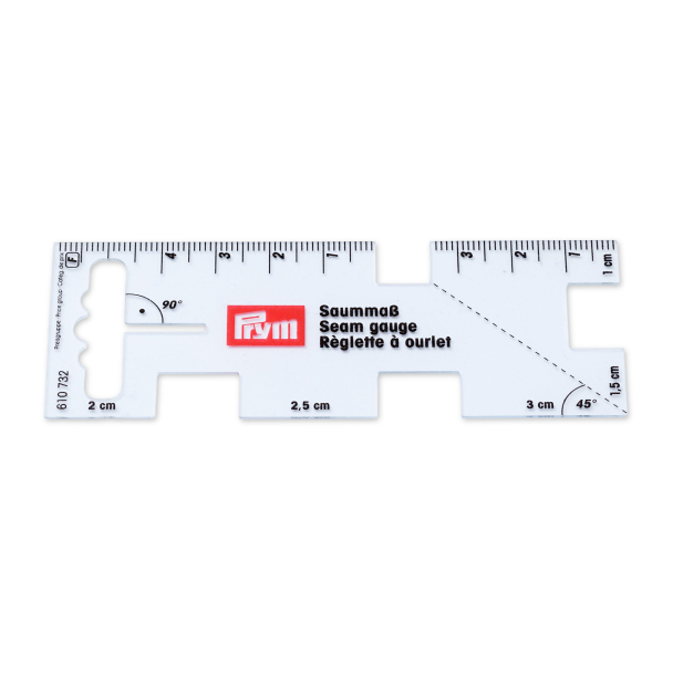 Prym Sømometer- transparent 10,5*4 cm - Image 1