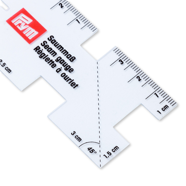 Prym Sømometer- transparent 10,5*4 cm - Image 2