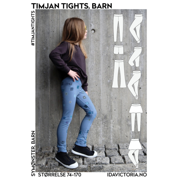 Timjan Tights, barn (Størrelse 74- 170) - Image 1