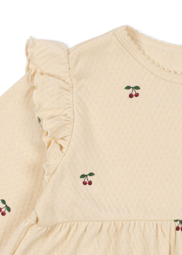 Konges Sløjd | Sui Frill Dress - Cherry - Image 3