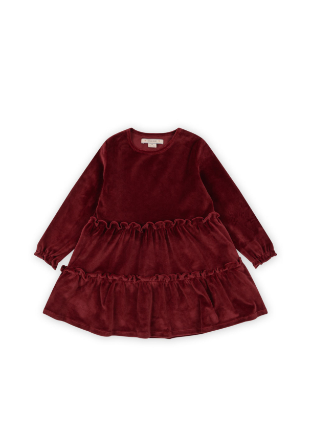 Konges Sløjd | Jingle Dress - Red Dahlia - Image 1