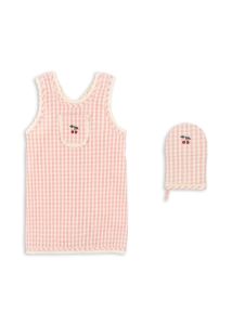 Konges Sløjd | Kids Apron Set - Cherry Cheek
