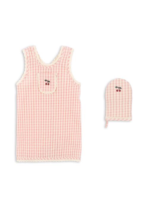 Konges Sløjd | Kids Apron Set - Cherry Cheek